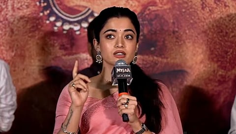‘‘எனக்கு ‘மைசா’ புதிய களமாக இருந்தது’’ - ராஷ்மிகா மந்தனா அனுபவ பகிர்வு
