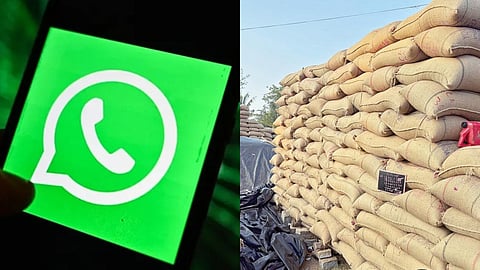 நெல் கொள்முதல் நிலைய குறைபாடுகள் குறித்து புகாரளிக்க வாட்ஸ்அப் எண் அறிவிப்பு