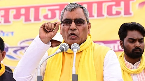 “உத்தரப் பிரதேசம் நான்காக பிரிக்கப்படும்” - அமைச்சர் ஓம் பிரகாஷ் பேச்சு