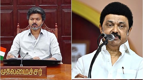 ‘உங்களது ரீல் நான்கே மாதங்களில் அறுந்து தொங்கிவிட்டதே’ - விஜய் மீது ஸ்டாலின் விமர்சனம்