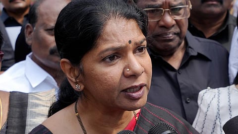 திமுக துணை பொதுச் செயலாளர் கனிமொழி