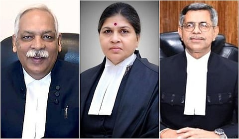 உச்ச நீதிமன்றத்துக்கு 3 புதிய நீதிபதிகள் நியமனம்
