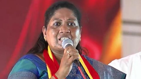 தாராபுரம் தவெக வேட்பாளர் சத்யபாமா