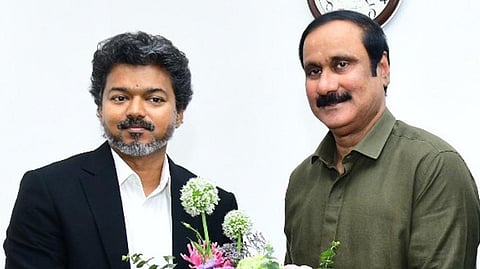 முதல்வர் விஜய், அன்புமணி பரஸ்பரம் வாழ்த்து
