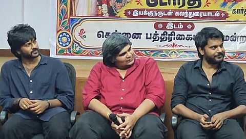 ‘டோரதி’ கொடுத்த மனமாற்றம்! - இயக்குநர் கார்த்திக் சுப்புராஜ், ரிஷிகாந்த், சனந்த் நெகிழ்ச்சி பகிர்வு