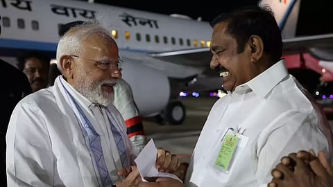 சென்னையில் பிரதமரை சந்திக்கும் பழனிசாமி