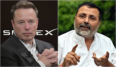 ஸ்டார்லிங்க் நிறுவனத்துக்கு அனுமதி வழங்குவது நாட்டின் பாதுகாப்புக்கு அச்சுறுத்தல்: பாஜக எம்பி நிஷிகாந்த் துபே எச்சரிக்கை