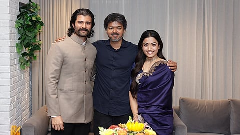 முதல்வர் விஜய்யை சந்தித்த தேவரகொண்டா - ராஷ்மிகா தம்பதி