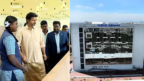 நூலகம் மற்றும் அறிவியல் கட்டமைப்புகளால் காண்போரை வியக்க வைக்கும் கோவை ‘பெரியார் அறிவுலகம்’