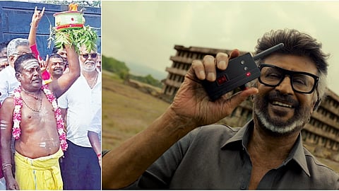 ‘ஜெயிலர் 2’ பார்க்க அக்னி சட்டியுடன் வந்த திமுக கவுன்சிலர்