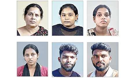 மயிலாடுதுறை அருகே சொத்து, பணம் தராத ஆத்திரத்தில் கூலிப்படையை ஏவி கணவர் கொலை: மனைவி, 3 மகள்கள் கைது