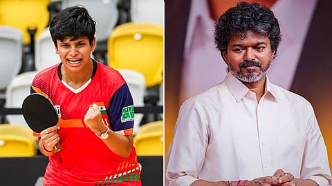 பாரா ஆசிய விளையாட்டில் வெண்கலம் வென்ற பேபி சஹானாவுக்கு முதல்வர் விஜய் வாழ்த்து