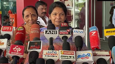 ‘பாஜகவுக்கு எதிராக அண்ணாமலை குரல் நல்ல முன்னேற்றத்தின் அடையாளம்’ - கனிமொழி எம்.பி. கருத்து