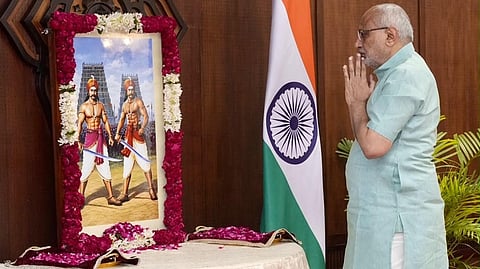 மருது சகோதரர்களுக்கு குடியரசு துணைத் தலைவர் நினைவஞ்சலி