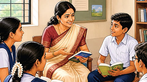 கதை எழுதும் மாணவர்கள் | வாசிப்பை நேசிப்போம்