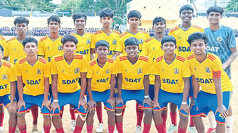 பள்ளிகளுக்கு இடையிலான கால்பந்து தொடர்: மதுரை அணி சாம்பியன்