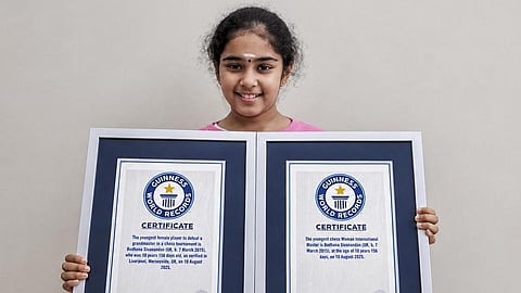 11 வயதில் சர்வதேச மாஸ்டர் பட்டம்: இந்திய வம்சாவளி சிறுமி சாதனை