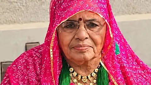 பஞ்சாயத்து தலைவர் பதவிக்கு ராஜஸ்தான் கிராமத்தில் போட்டியின்றி தேர்வாகிய 86 வயது மூதாட்டி