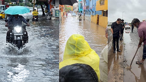 புதுச்சேரியில் கனமழை: குடியிருப்புகளில் தண்ணீர் புகுந்ததால் பொதுமக்கள் கடும் அவதி