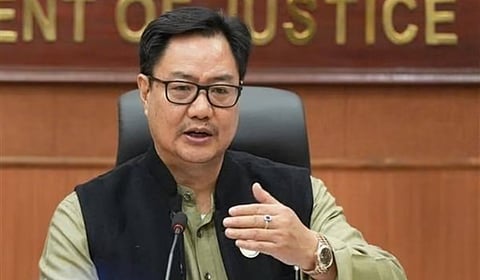 சீனா ஊடுருவியதாக போலி வீடியோவை பரப்பியதற்காக காங்கிரஸ் மன்னிப்பு கேட்க வேண்டும்: கிரண் ரிஜிஜு