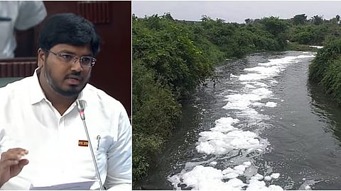 “ஆறுகளில் நுரை பொங்க சோப்பு, ஷாம்பு பயன்பாடு தான் காரணம்” - அமைச்சர் ராஜீவ் பேச்சால் சர்ச்சை