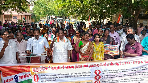 “விஜய் சொல்வதுபோல் லஞ்சம் வாங்கினால் சிறை என புதுச்சேரி முதல்வரால் சொல்ல முடியுமா?”- நாராயணசாமி சவால்