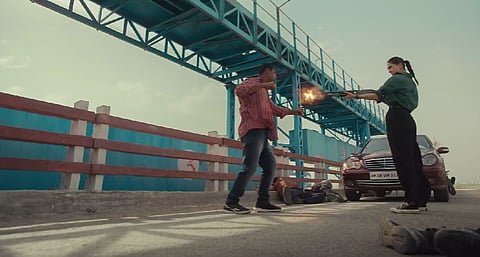 A still from the series