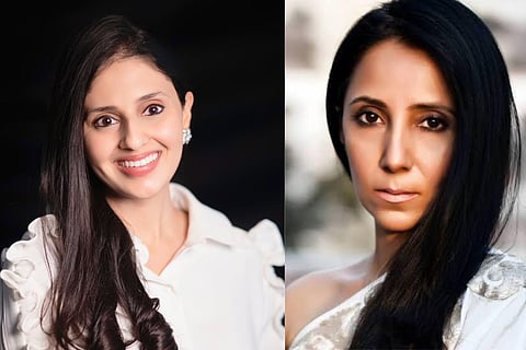 Shivika Goenka and Anamika Khanna