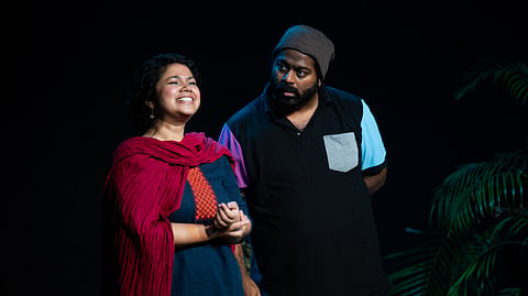A scene from the play