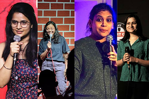 Snehal, Pooja, Sravanthi and Pensy