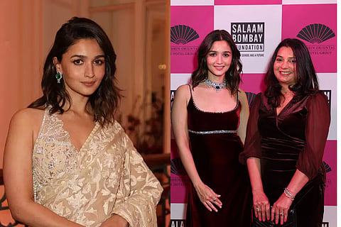 Alia Bhatt turns host for Hope Gala, stuns in 30-year-old vintage Abu Jani Sandeep Khosla sari