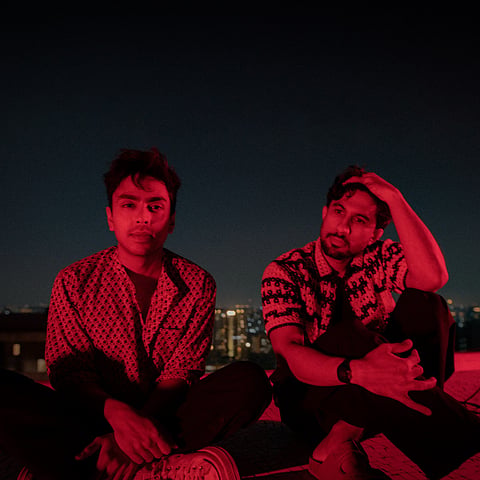 OAFF and Adarsh in artwork image of Bechaini