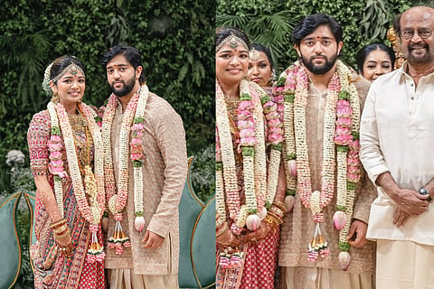Filmmaker Shankar's daughter Aishwarya ties the knot in a star-studded ceremony