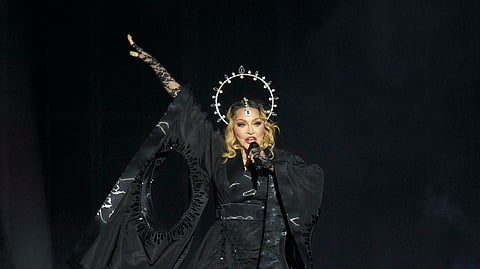 In frame: Madonna