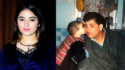 In frame: Zaira Wasim (L); Zahid Wasim (R)