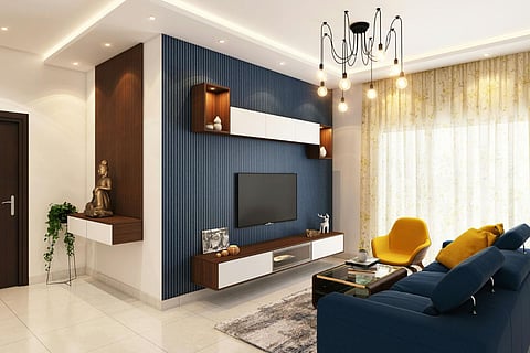 Five ways to use colour blocking in home decor