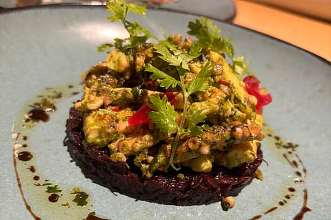Slow Cooked Octopus