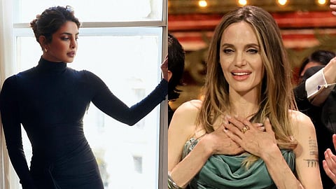 In frame: Priyanka Chopra (L); Angelina Jolie (R)