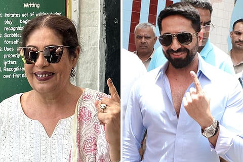 Lok Sabha Elections 2024: Kirron Kher, Ayushmann Khurrana cast their votes in Chandigarh