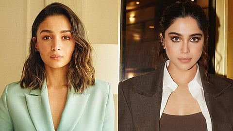 Alia Bhatt (L), Sharvari Wagh (R)