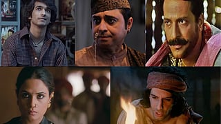 Shantanu Maheshwari, Indresh Malik, Milind Gunaji (top L to R); Richa Chadda, Jim Sarbh (below L to R)