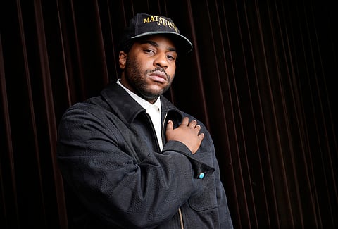 Malcolm Washington, the director/co-screenwriter of the film 'The Piano Lesson', poses for a portrait at the Shangri-La Hotel during the Toronto International Film Festival on Sept. 9, 2024, in Toronto