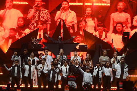 Shillong Chamber Choir joins Alan Walker on stage in Shillong at Walker World tour