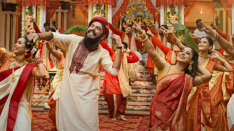 A still from the music video