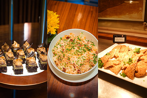 Dishes from the limited edition Pecan Menu