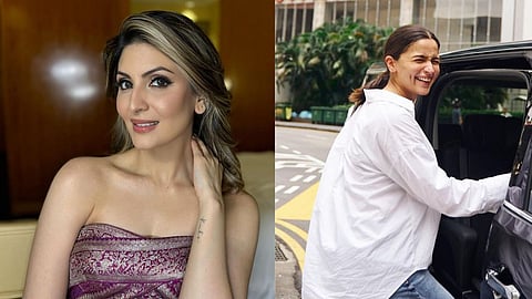 Riddhima Kapoor (L); Alia Bhatt (R)