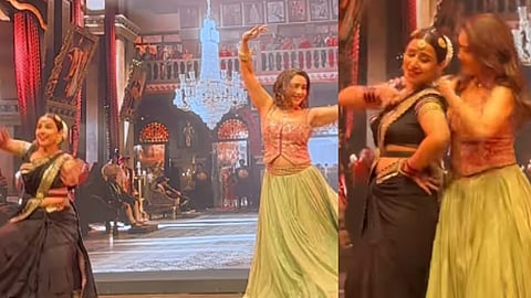 Vidya Balan and Madhuri Dixit