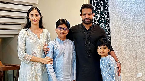 Jr NTR with his family