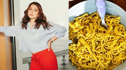 Anushka Sharma (L)