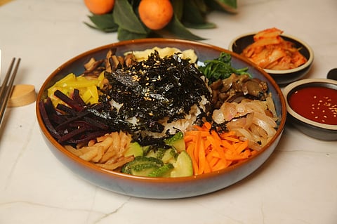 In frame: Bibimbab